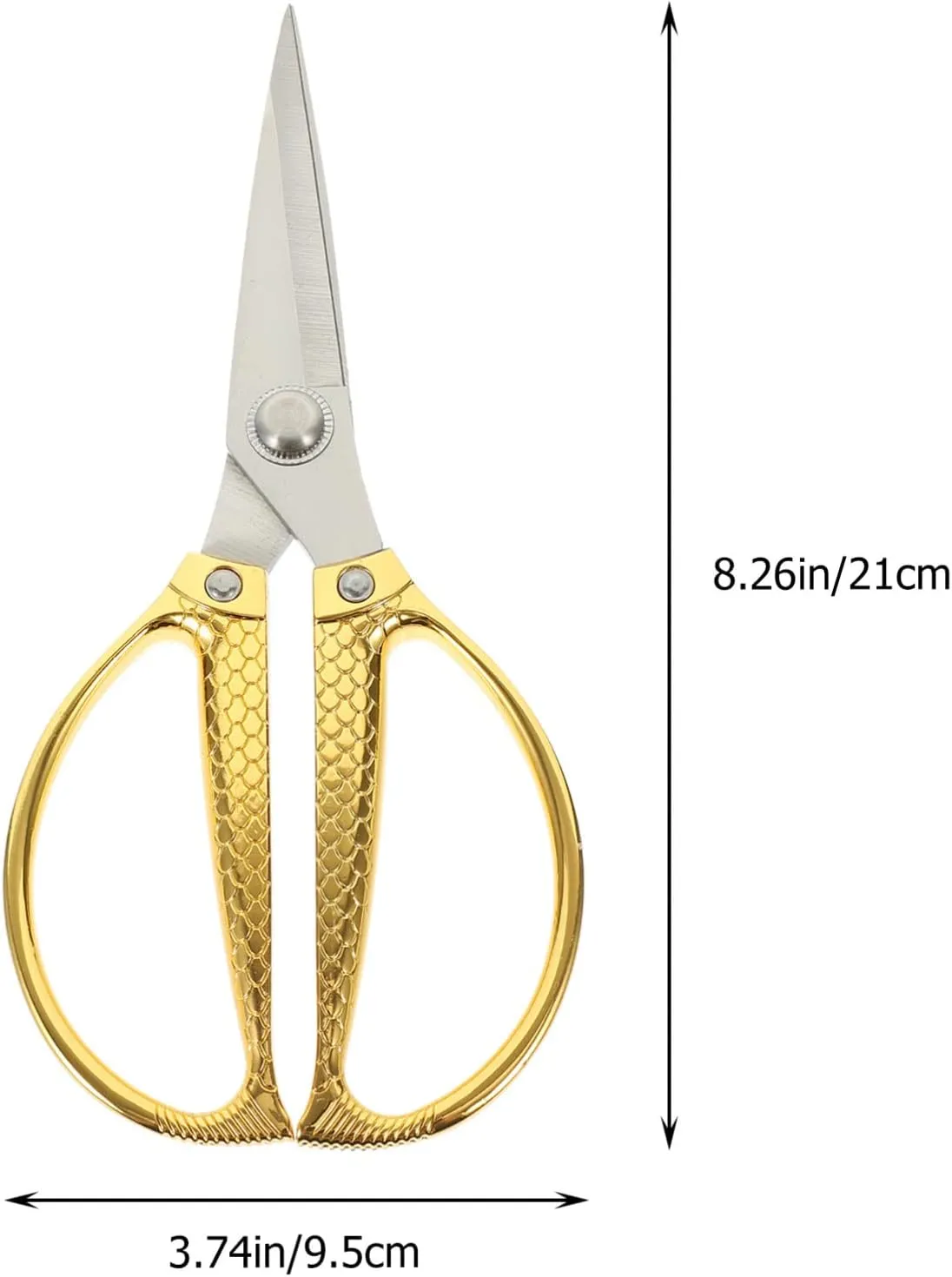 Heavy Duty Kitchen Food Shears Stainless Steel Scissors for Poultry Meat Cutting Ergonomic Design for Home Restaurant Bbq Grilling Prep