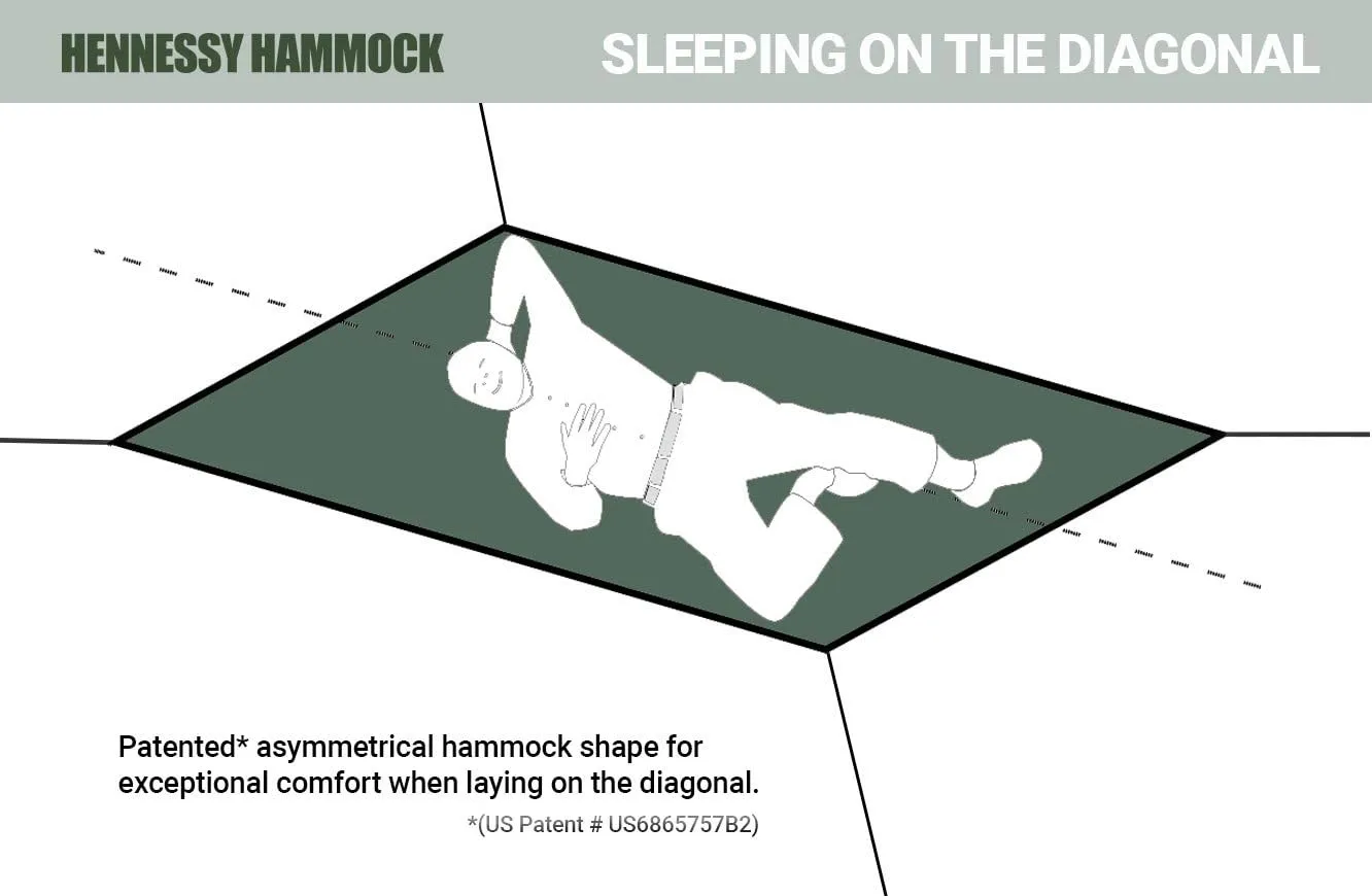 Hennessy Hammock - Explorer Deluxe Zip XL