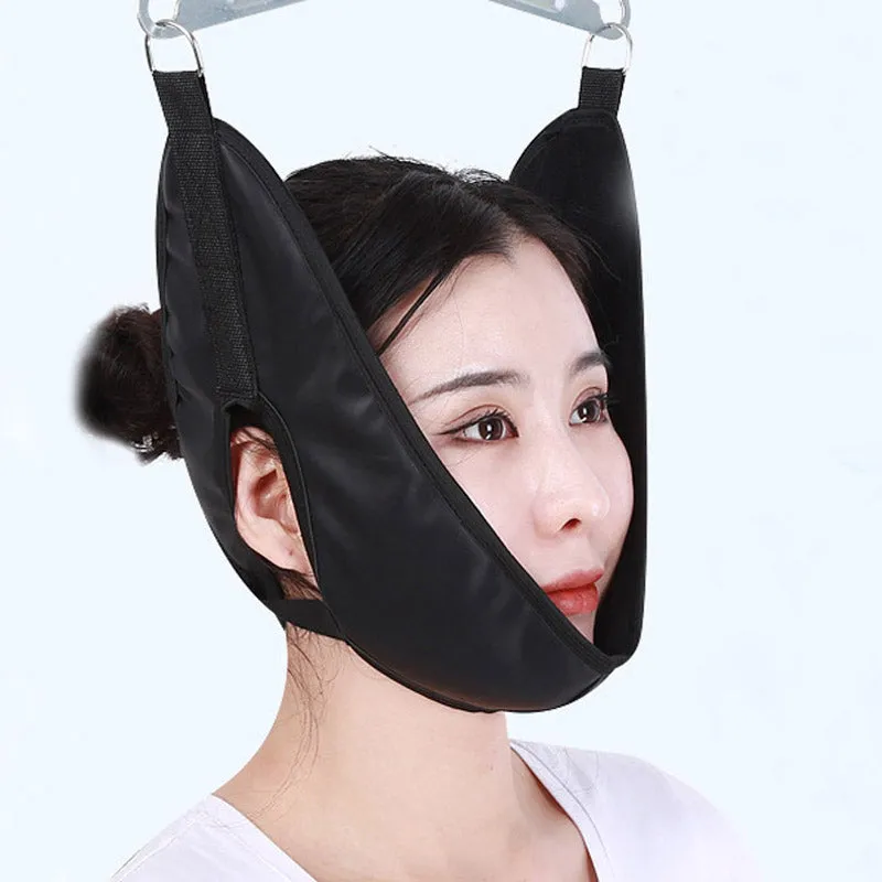 High-Quality Cervical Neck Traction Device for Home Use, Over-Door Neck Stretcher Hammock, Pain Relief & Spine Correction Brace for Physical Therapy