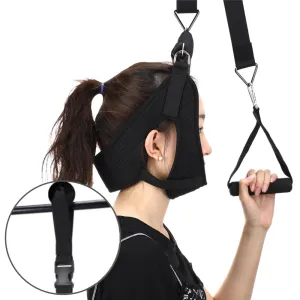 High-Quality Cervical Neck Traction Device for Home Use, Over-Door Neck Stretcher Hammock, Pain Relief & Spine Correction Brace for Physical Therapy
