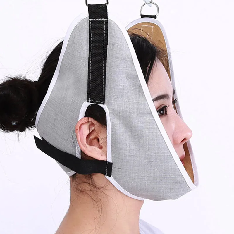 High-Quality Cervical Neck Traction Device for Home Use, Over-Door Neck Stretcher Hammock, Pain Relief & Spine Correction Brace for Physical Therapy