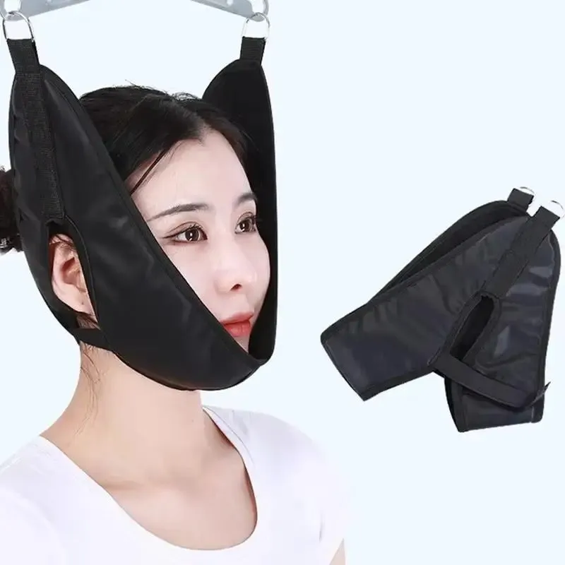 High-Quality Cervical Neck Traction Device for Home Use, Over-Door Neck Stretcher Hammock, Pain Relief & Spine Correction Brace for Physical Therapy