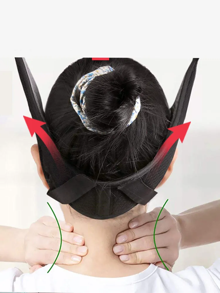 High-Quality Cervical Neck Traction Device for Home Use, Over-Door Neck Stretcher Hammock, Pain Relief & Spine Correction Brace for Physical Therapy