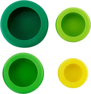 Hoan Silicone Food Huggers, Set Of 4, Assorted (5262716)