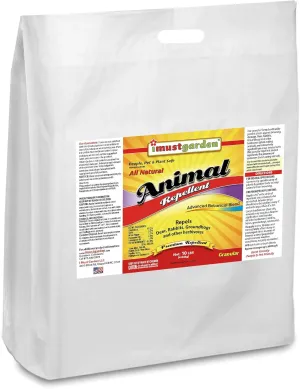 I Must Garden Deer, Rabbit and Groundhog Repellent: All-Weather Granular Formula – 10 lb. Bag