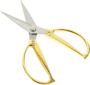 IMIKEYA Stainless Steel Kitchen Scissors Fish Pattern Design Food Shears Kitchen Scissor Ergonomic Handle
