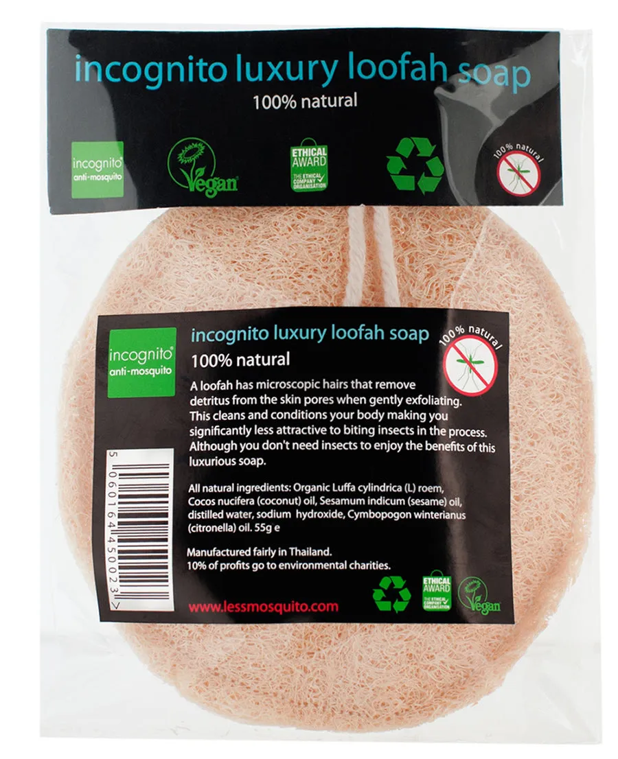 Incognito Luxury Loofah Java Citronella Soap 60g