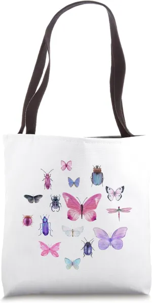 Insect and Butterfly Specimen Collection by Gilded Lillie Tote Bag