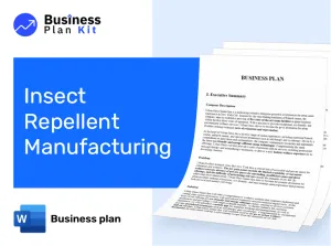 Insect Repellent Manufacturing Business Plan Example