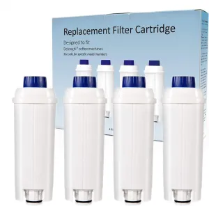 IT'S PURE EXPERT Coffee Filter Replacement for DeLonghi Filter DLSC002, DLS C002, Compatible with ECAM, ESAM, ETAM, BCO, EC, EC680, EC800-4 packs
