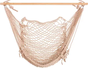 Jack and June Cotton Hand-Woven Adult Hammock Swing Playset Attachment