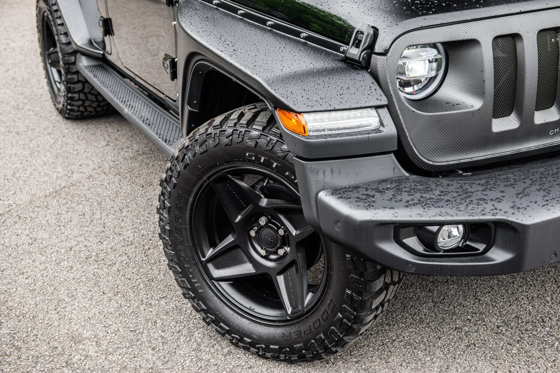 Jeep Wrangler JL 4 Door Bodyguard - Black Edition