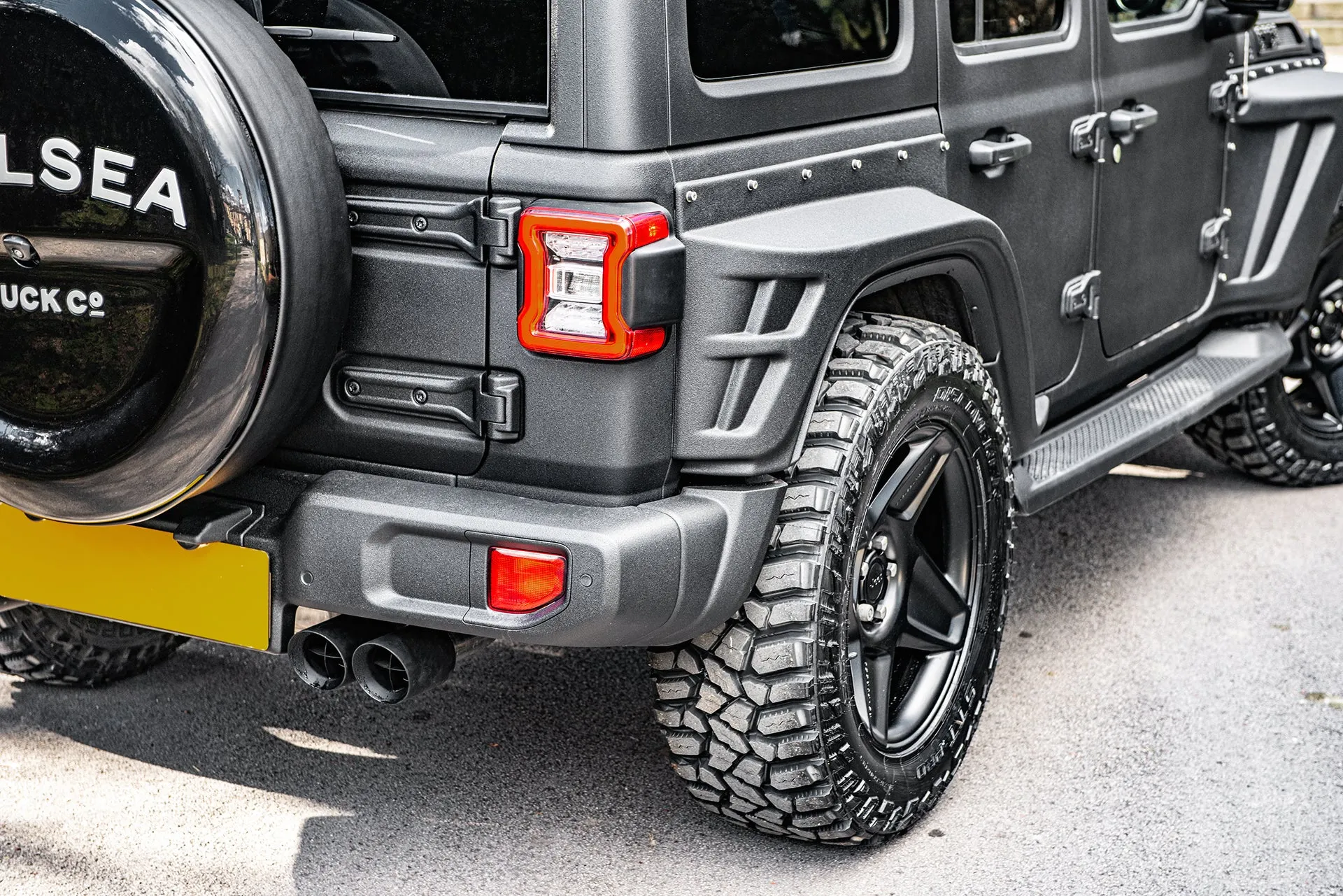Jeep Wrangler JL 4 Door With Black Exterior & Bodyguard