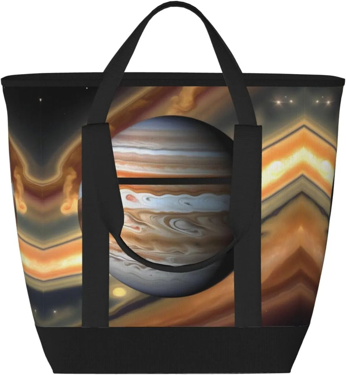 Jupiter Landscape Large Capacity Insulated Shoulder and Tote Bag for Hot and Cold Food