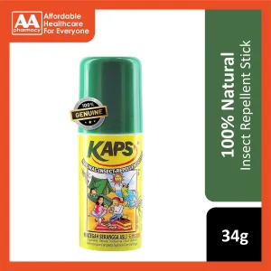 KAPS Natural Insect Repellent Stick 34g