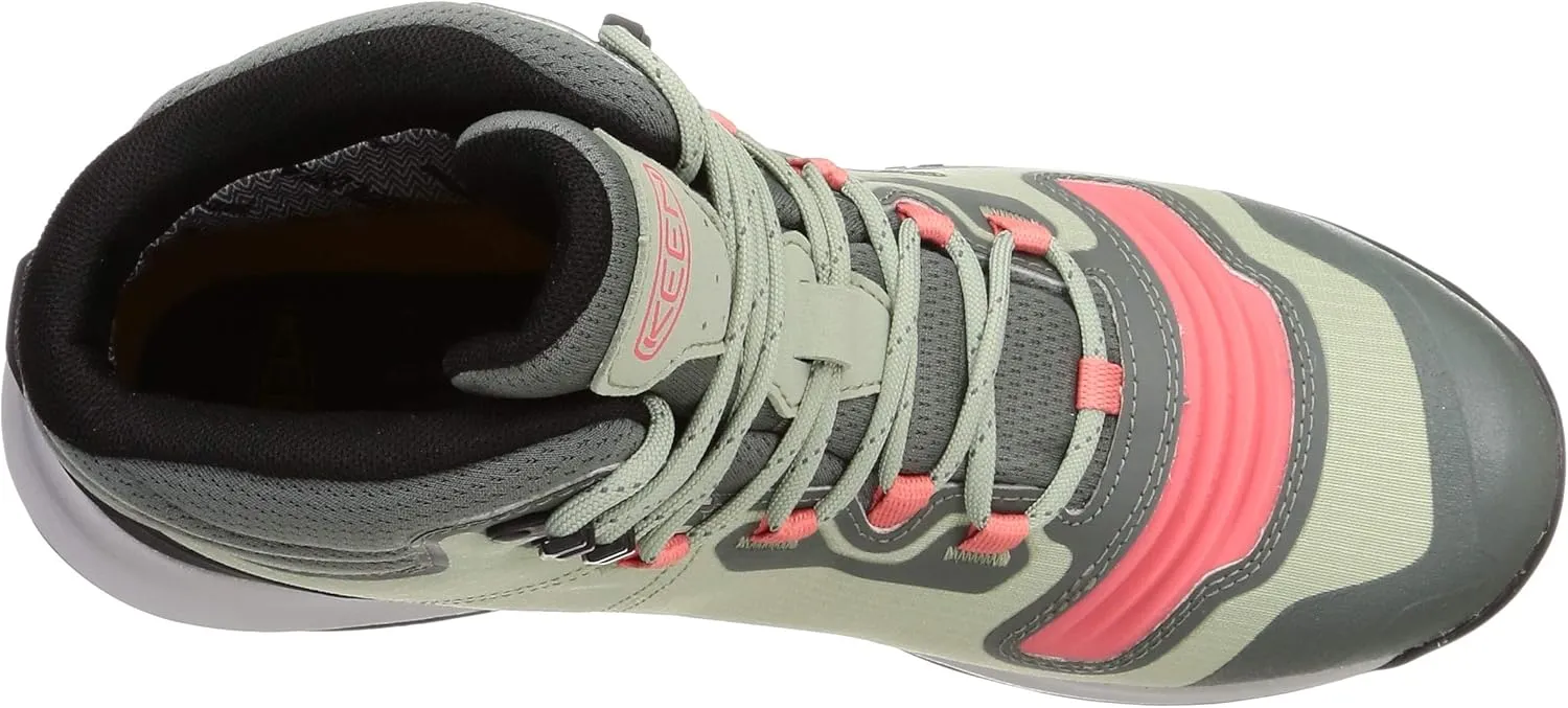 KEEN Women's Tempo Flex Mid Height Lightweight Waterproof Hiking Boot