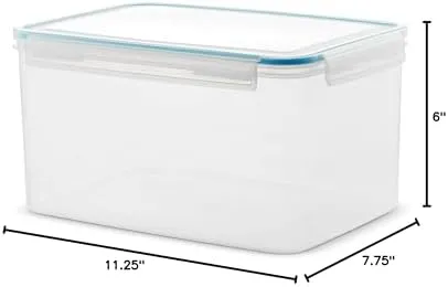 Komax Biokips Large Food Storage Containers, 35 Cup Food Storage Bins with Lids, BPA Free Airtight Food Containers for Kitchen Organization, Kitchen Storage Containers for Bread, Rice & More (280 oz)