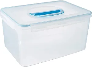 Komax Extra Large Food Storage Bins with Lids for Cat & Dog (48.6 Cups) – Water & Airtight Container- w/Handles – BPA-Free (13.4” x 9.8” x 7”)