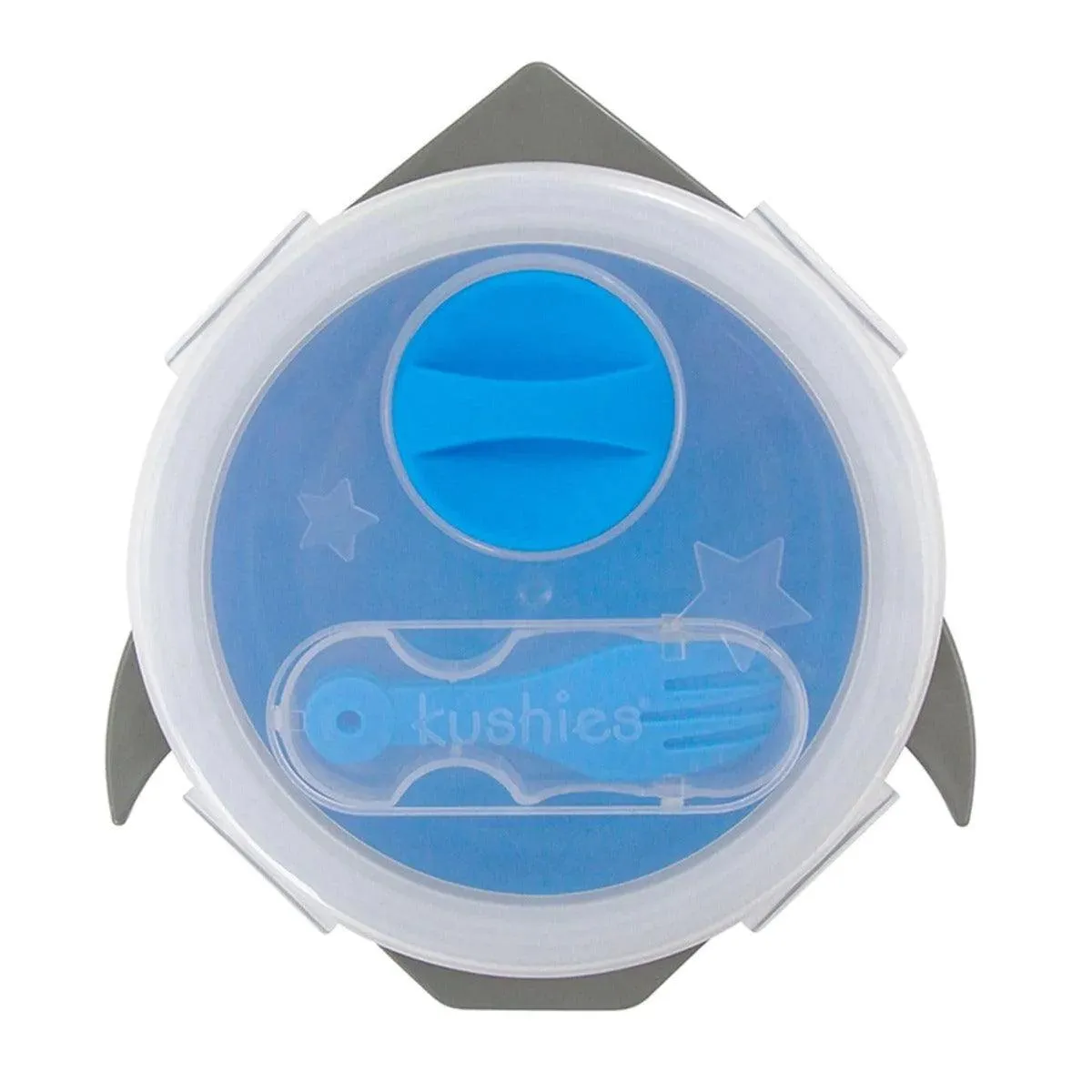 Kushies Silibox Silicone Container & Utensils Set