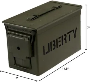 Liberty Safe Ammo Cannister Storage Box