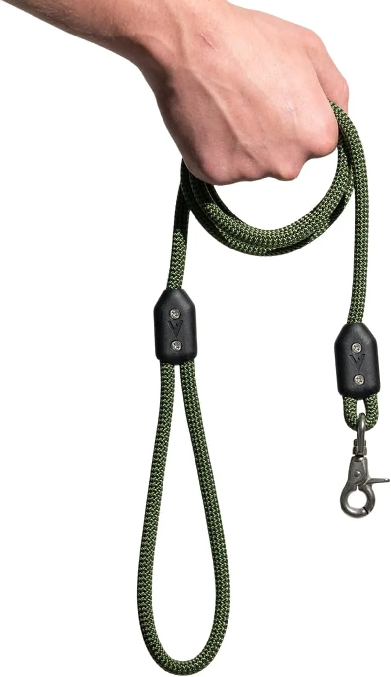 Lifetime Leash by Atlas Pet Company | Ultra Strong Dog Leash Made with Climbing Rope