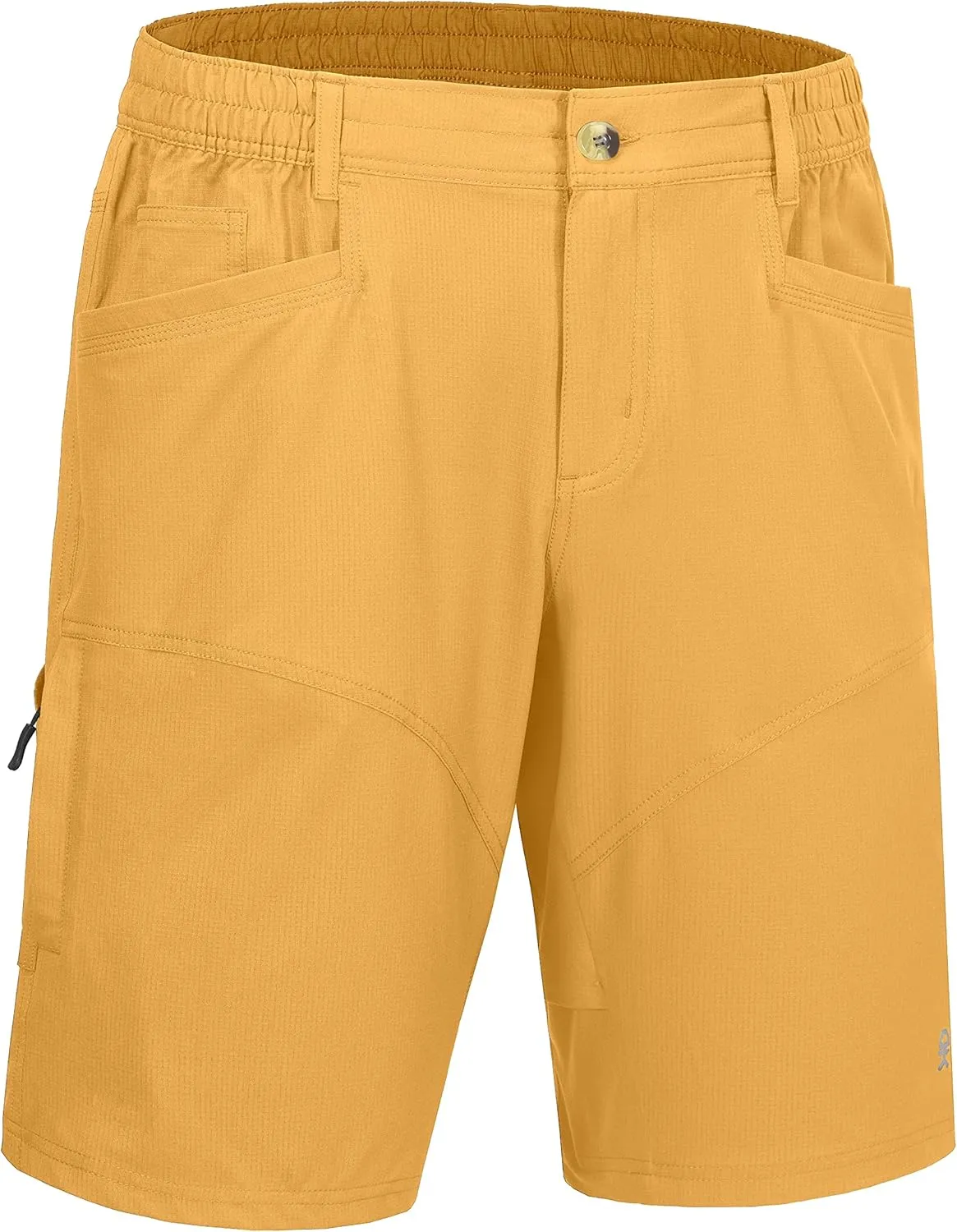 Little Donkey Andy Men's Hiking Cargo Shorts with 9 Pockets Lightweight Water-Resistant Quick Dry Golf Travel Shorts