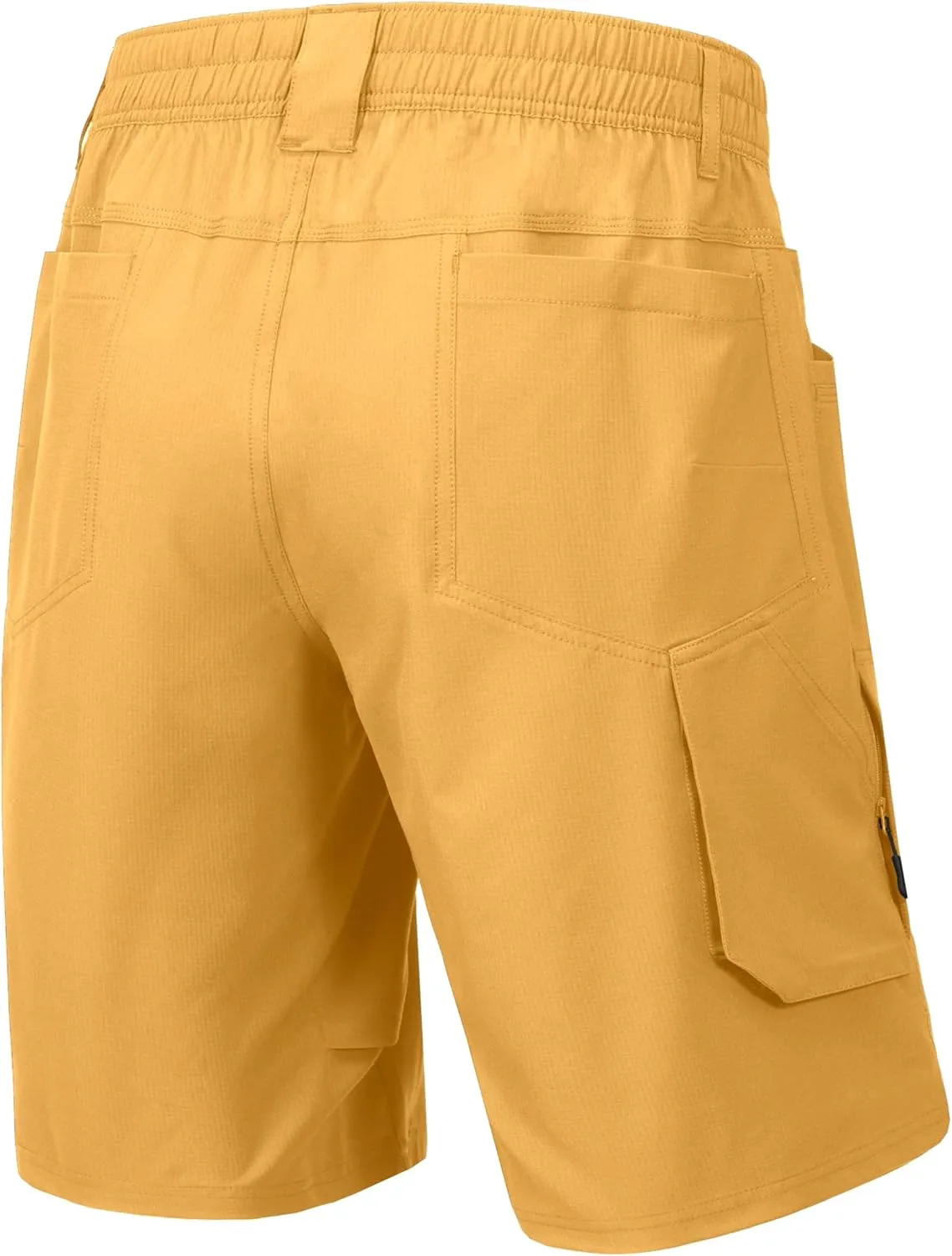 Little Donkey Andy Men's Hiking Cargo Shorts with 9 Pockets Lightweight Water-Resistant Quick Dry Golf Travel Shorts