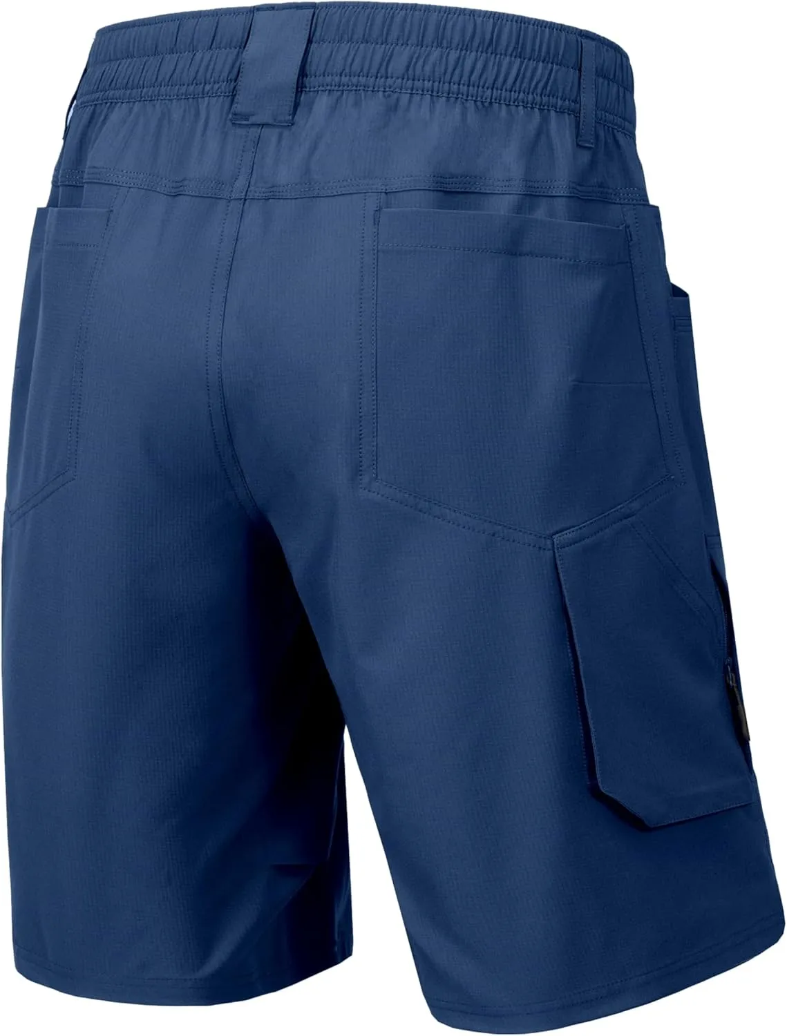 Little Donkey Andy Men's Hiking Cargo Shorts with 9 Pockets Lightweight Water-Resistant Quick Dry Golf Travel Shorts