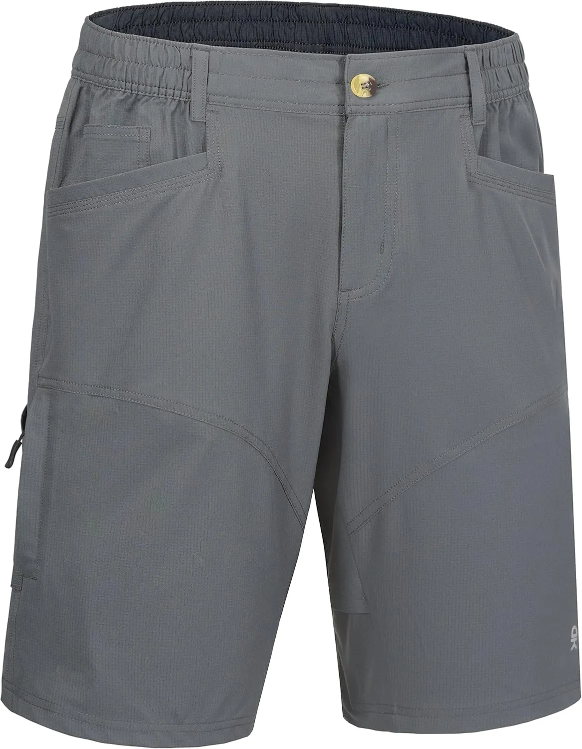 Little Donkey Andy Men's Hiking Cargo Shorts with 9 Pockets Lightweight Water-Resistant Quick Dry Golf Travel Shorts