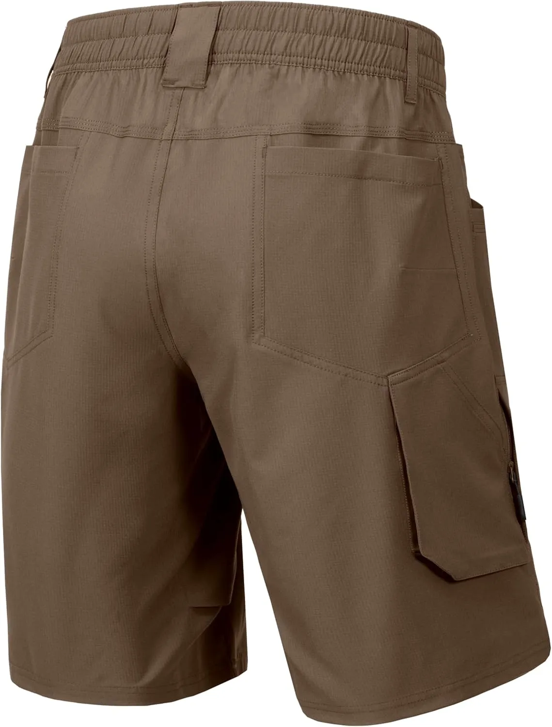 Little Donkey Andy Men's Hiking Cargo Shorts with 9 Pockets Lightweight Water-Resistant Quick Dry Golf Travel Shorts