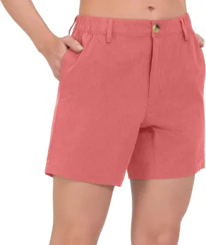 Little Donkey Andy Women's Bermuda Quick Dry Lightweight Stretch Shorts Golf Hiking Travel