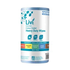Livi Essentials Commercial Wipes (Blue)