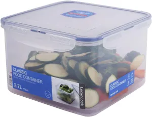 LOCK & LOCK Square Food Container, Tall, 15.4-Cup, 125-Fluid Ounces