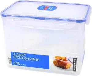 LocknLock Easy Essentials Food lids/Pantry Storage/Airtight containers, BPA Free, Rectangle-16.5 Cup-for Beans, Clear