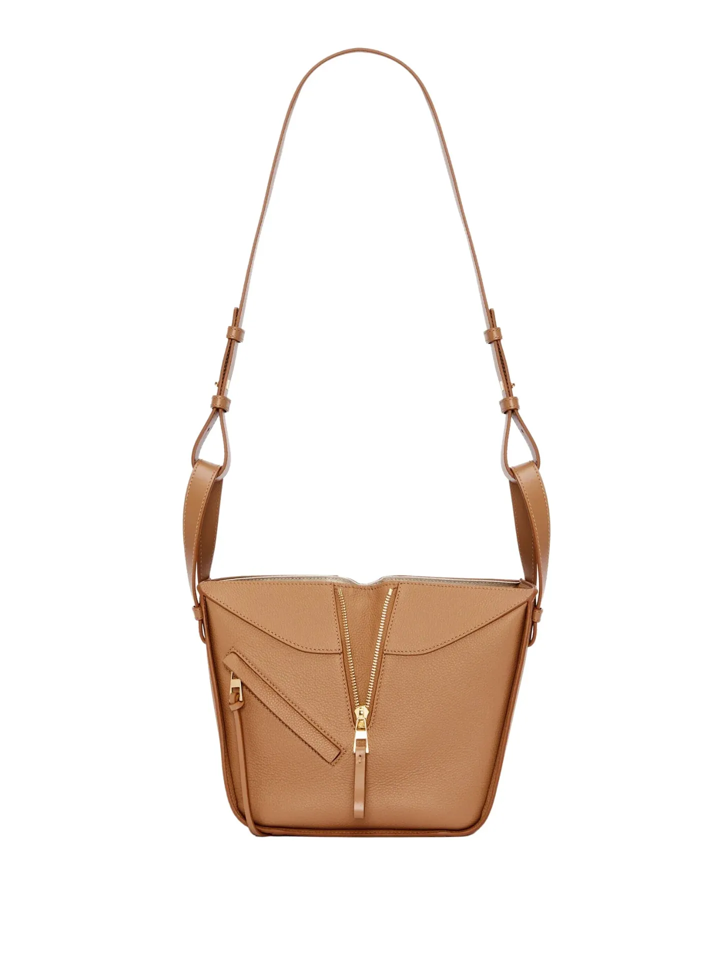 Loewe Hammock Compact Leather Tote Bag Toffee
