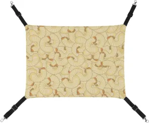 Maggot Beetle Larva Hanging Cat Bed Soft Breathable Pet Hammock for Cage Pet Sleeper for Kitten Ferret Puppy Rabbit, style, 20240327