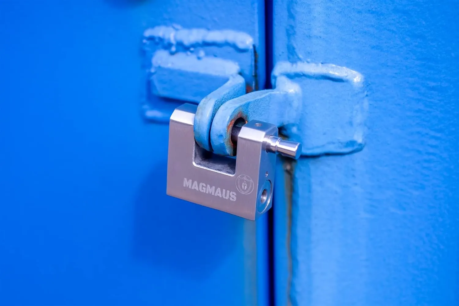 Magmaus® RTL50 Heavy Duty Lock for Shipping Container - [Weatherproof] - Secure Outdoor Lock for Storage Unit, Gate, Shed, Fence, Door - 3 Keys