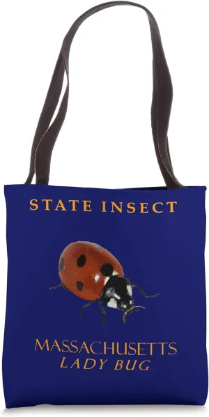 Massachusetts Territory Insect The Lady Bug Tote Bag