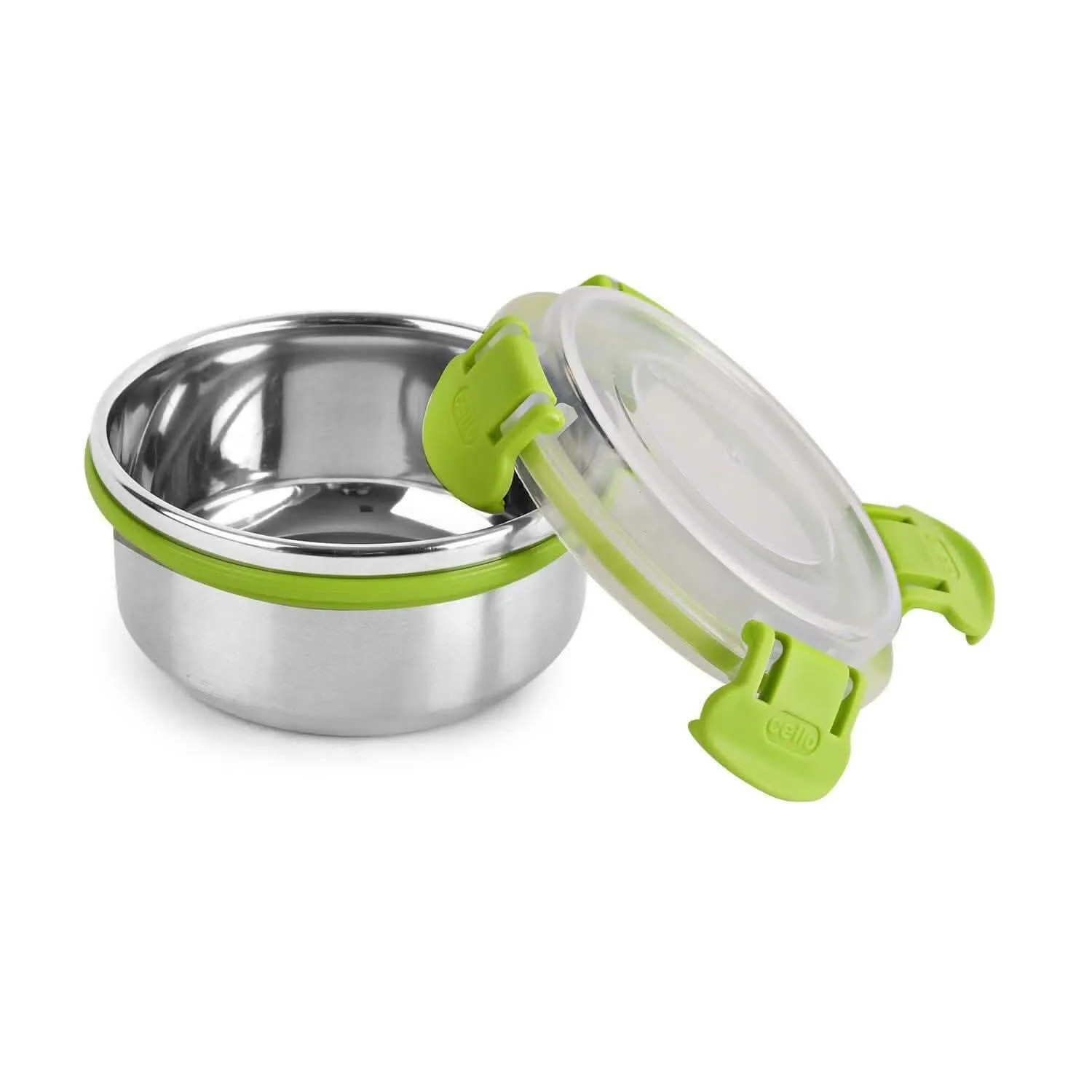 Maxfresh Estella Stainless Steel Lunch Box ( 400Ml) ( Pack Of 2)