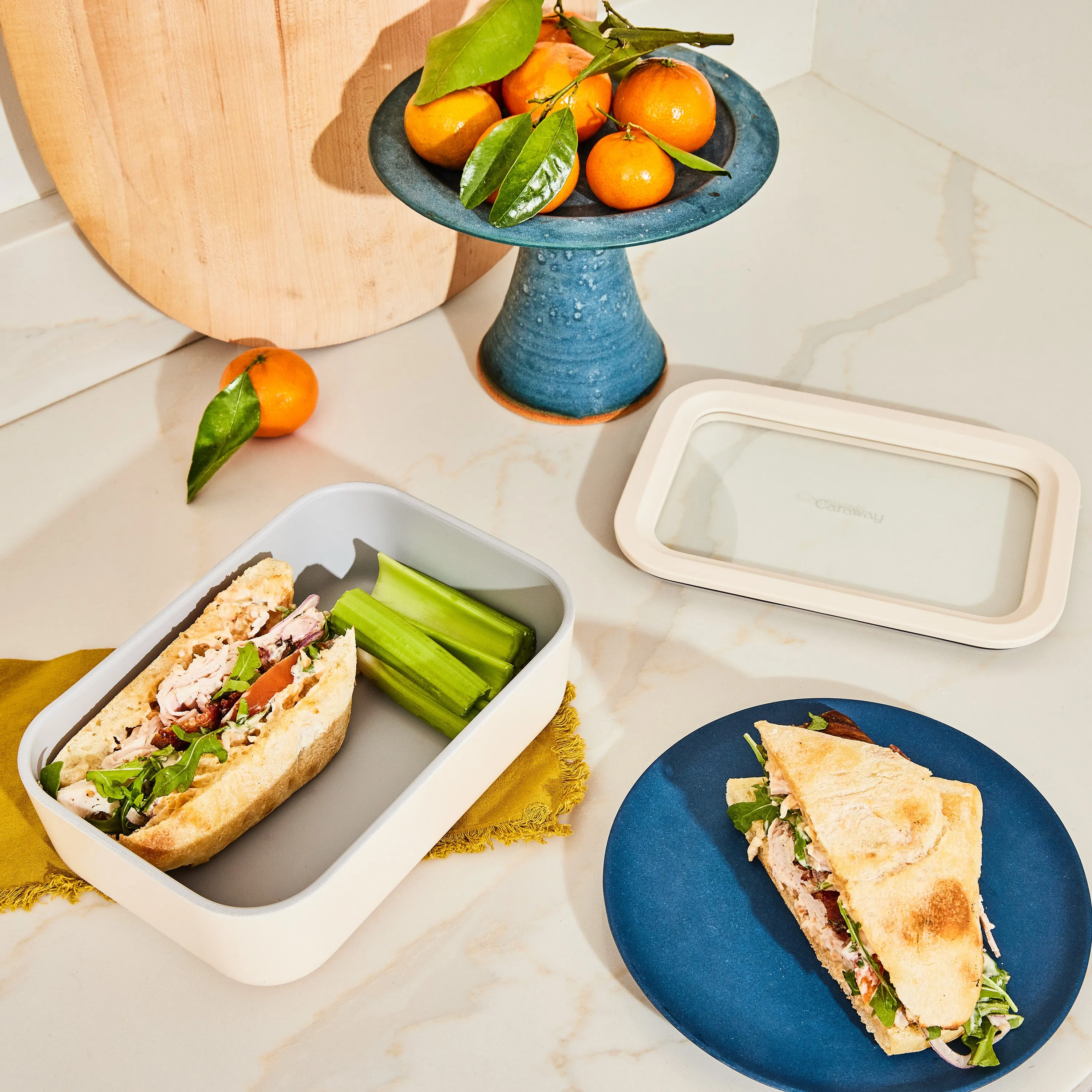 Medium Glass Food Container