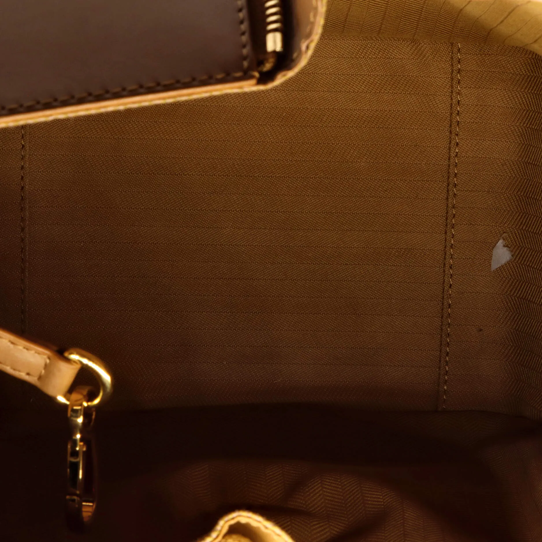 Monochrome Hammock Bag Leather with Logo Jacquard Strap Compact