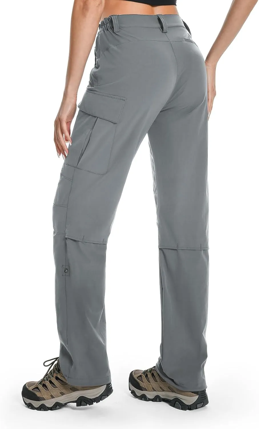 Moosehill Women's Hiking Pants Lightweight Quick Dry Water Resistant Cargo Travel Work Summer Pants for All Seasons