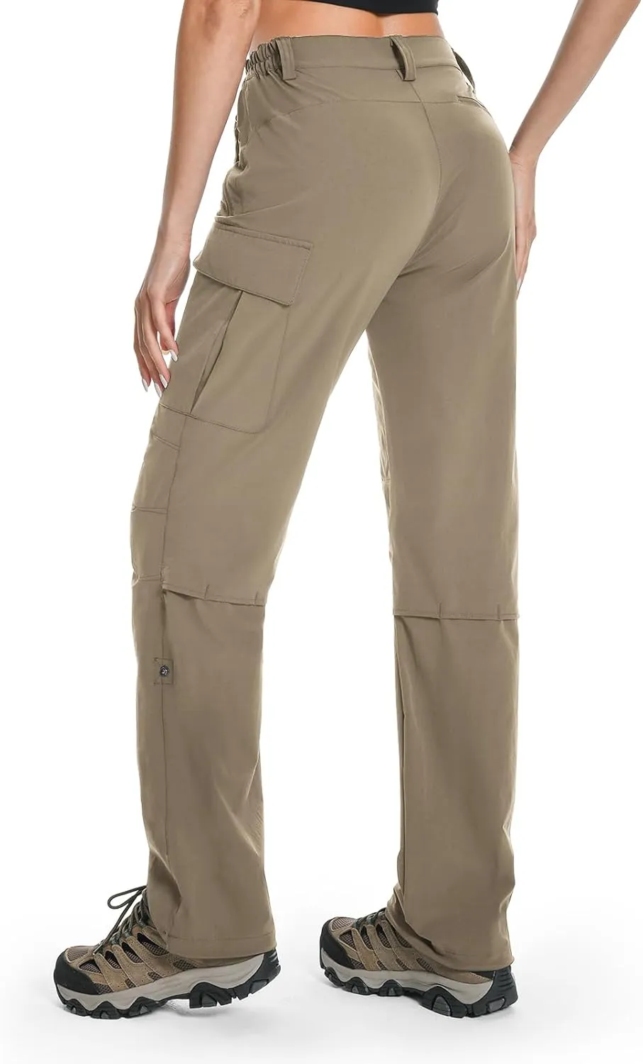 Moosehill Women's Hiking Pants Lightweight Quick Dry Water Resistant Cargo Travel Work Summer Pants for All Seasons