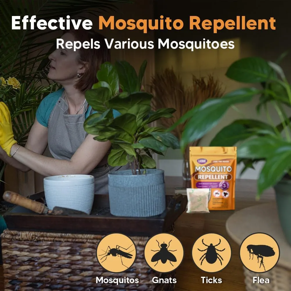 Mosquito Repellent Outdoor Patio, Mosquito Outdoor Control, Natural Mosquito Repellent for Yard, Long Lasting Mosquito Repeller-10 Pack