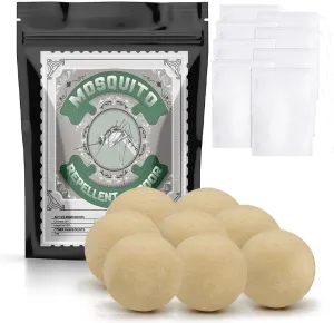 Mosquito Repellent Outdoor,Natural Mosquito Repellant Indoor, Outdoor Mosquito Repellent for Patio,Powerful Mosquito Repellant for Yard, Mosquito Barrier,Mosquito Deterrent,Mosquito Control-8P