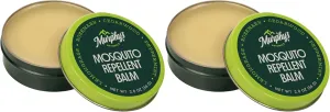 Murphy's Naturals Mosquito Repellent Balm for Outdoor Patio, Hiking, Camping, Plant-Based Cedarwood, Lemongrass & Rosemary, DEET-Free, 2oz, 2-Pack