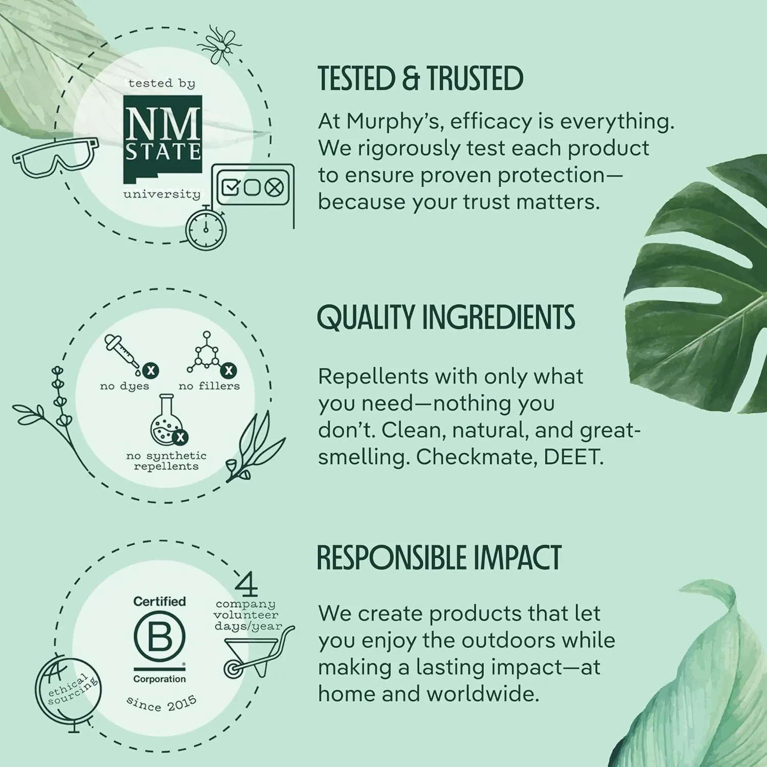 Murphy's Naturals Refillable Mosquito Repellent Candle for Outdoor Patio, DEET-Free, Plant-Based Essential Oils, Soy & Beeswax Blend, Grey, 9 oz, 1-Pack