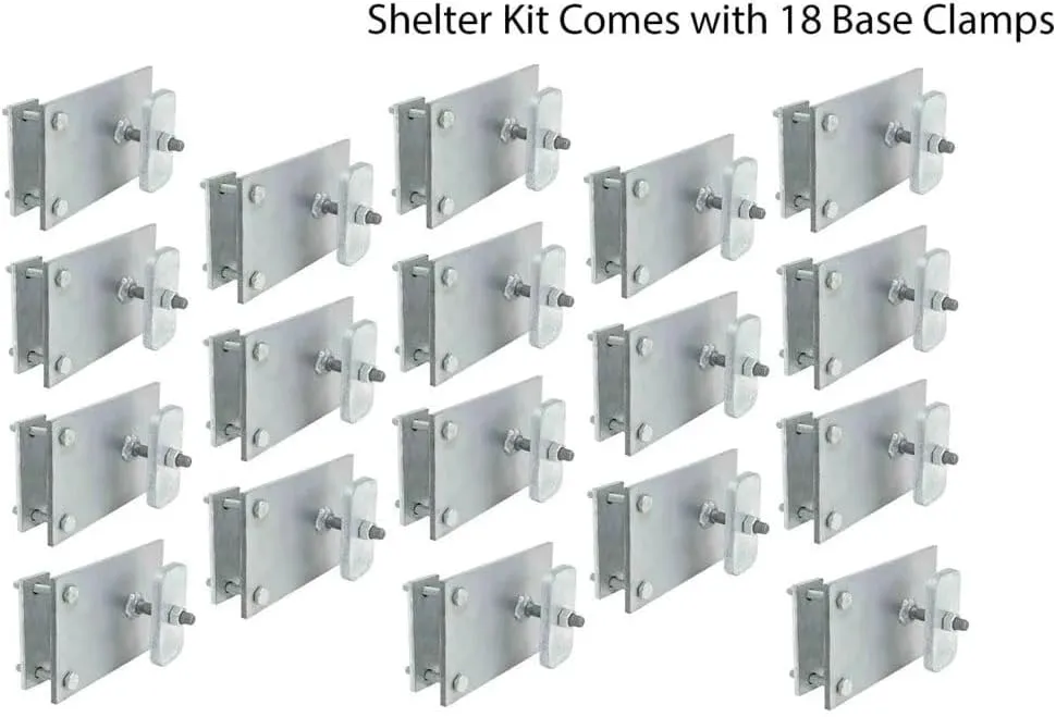 Mytee Products 40'(L) x 26'(W) Shipping Container Canopy Shelter - 21 Oz 610 GSM PVC White Cover Storage Container Roof with No End Walls - Water, Fire, Weather & UV Resistant