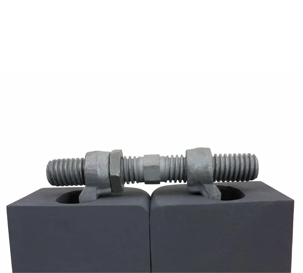Mytee Products SEA Rail Shipping Container Bridge Fittings Clamp- 260 mm Clamp, Brand New