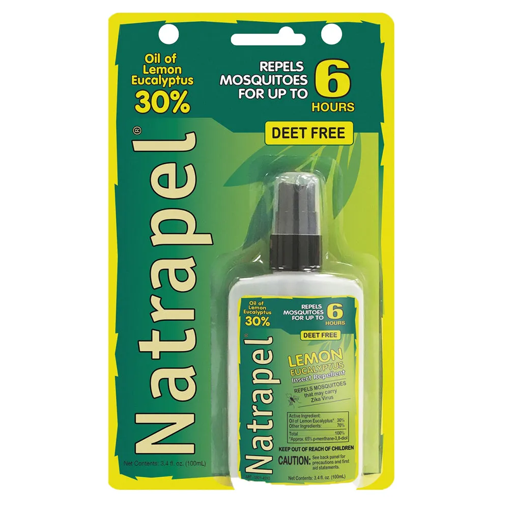 Natrapel Lemon Eucalyptus Pump 3.4 Oz